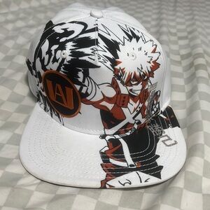 Bakugou Katsuki my Hero Academia Anime cap. Flat brim SnapBack